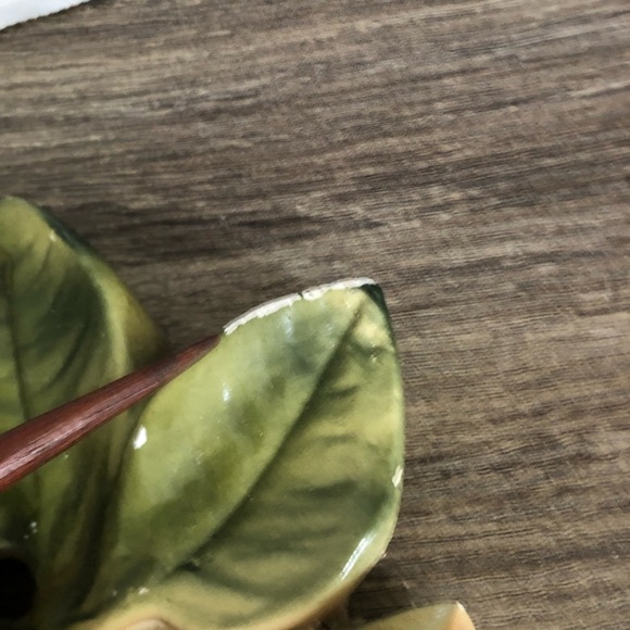 Vtg Yellow Pear Bundle Chalkware Wall Decor - Picture 15 of 15